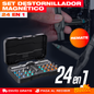 SET DESTORNILLADOR MAGNÉTICO  24 EN 1 + ENVÍO GRATIS 🎁